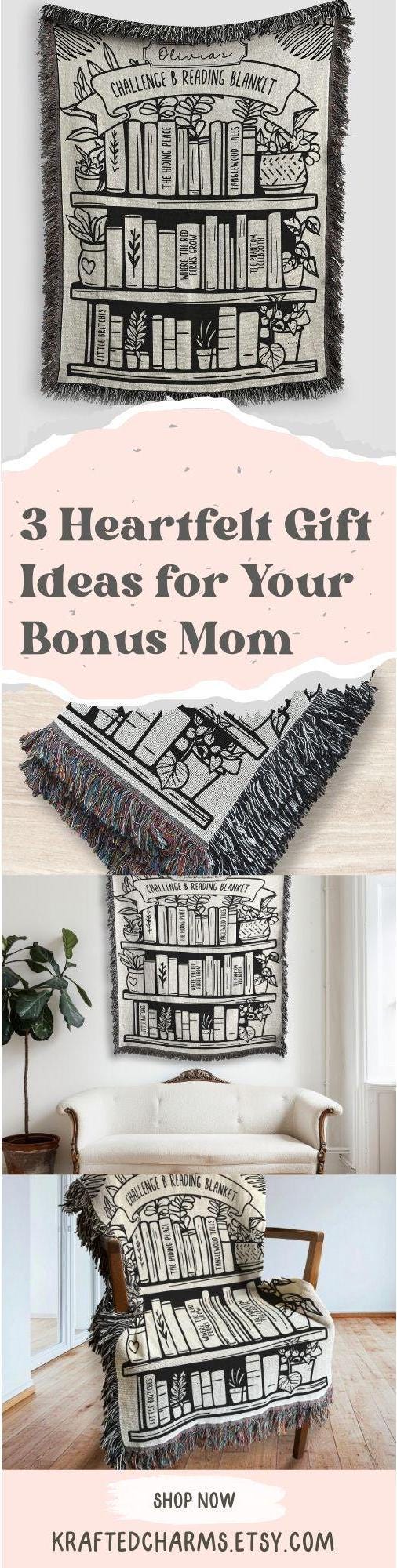 Personalized Challenge B Reading Woven Blanket Gift For CC Challenge B Director Keepsake Blanket CC Tutor Woven Throw Homeschool Blanket