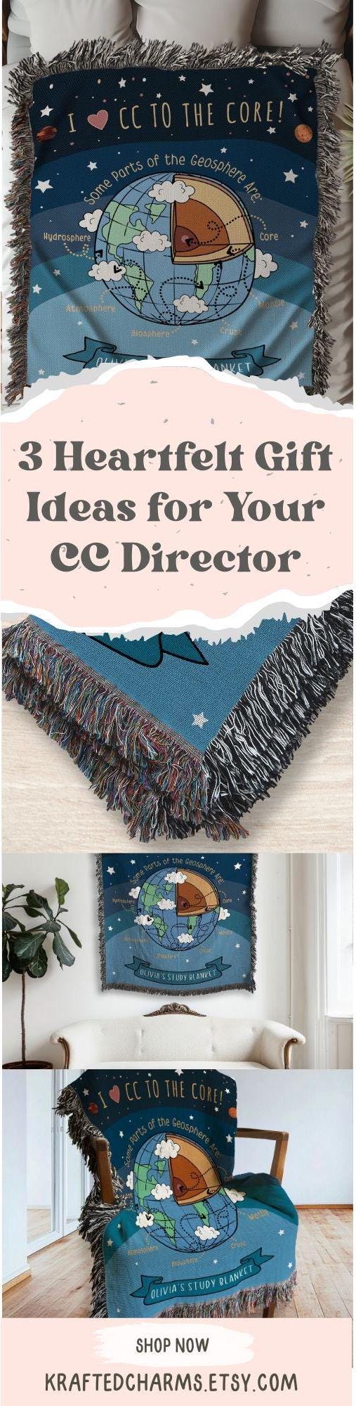 Personalized Cycle 1 Geosphere Woven Blanket Gift For Classical Conversations Director Tapestry CC Tutor Woven Throw CC Homeschool Blanket