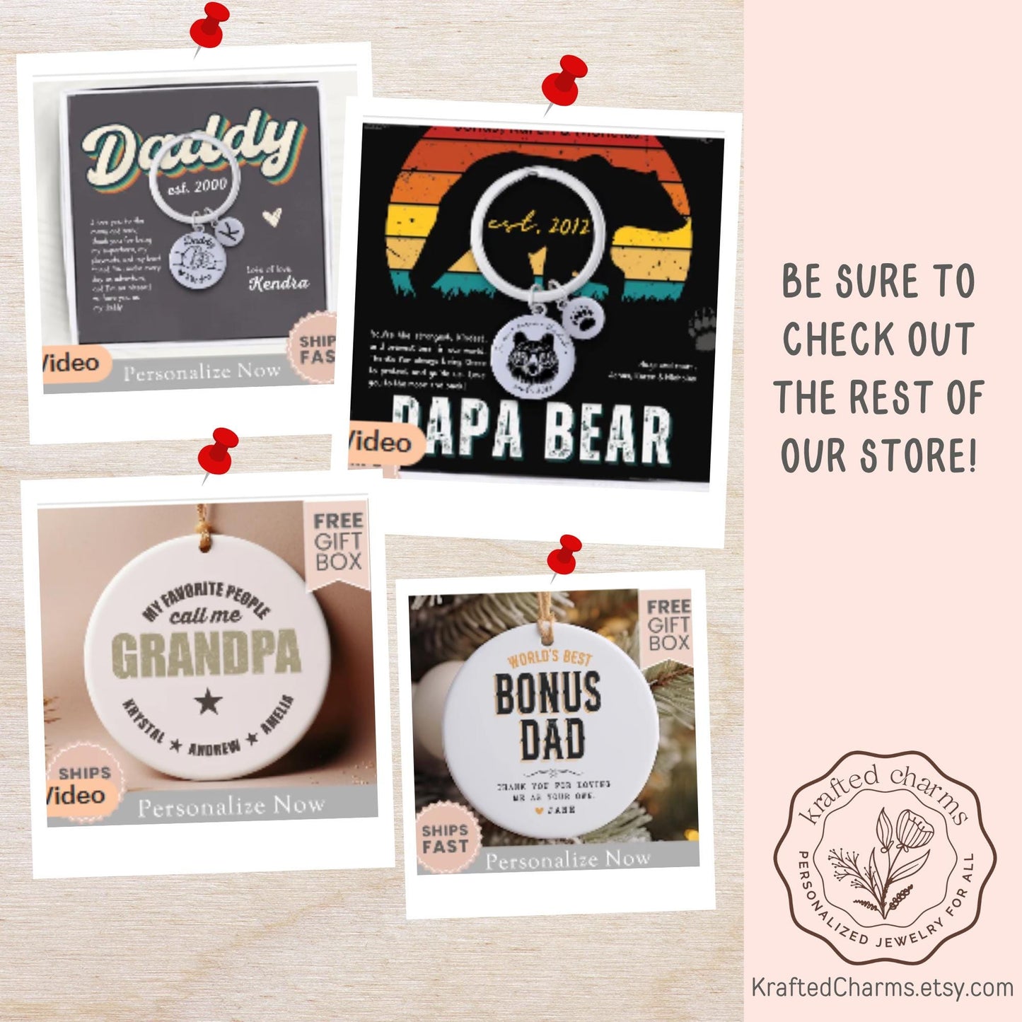 Personalized Bonus Dad Keychain Gift for Bonus Dad Keyfob Fathers Day Gift Step Dad Keyring Present Bonus Dad Thank You from Stepdaughter