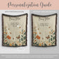 Mothers Day Gift Stepmom Woven Throw