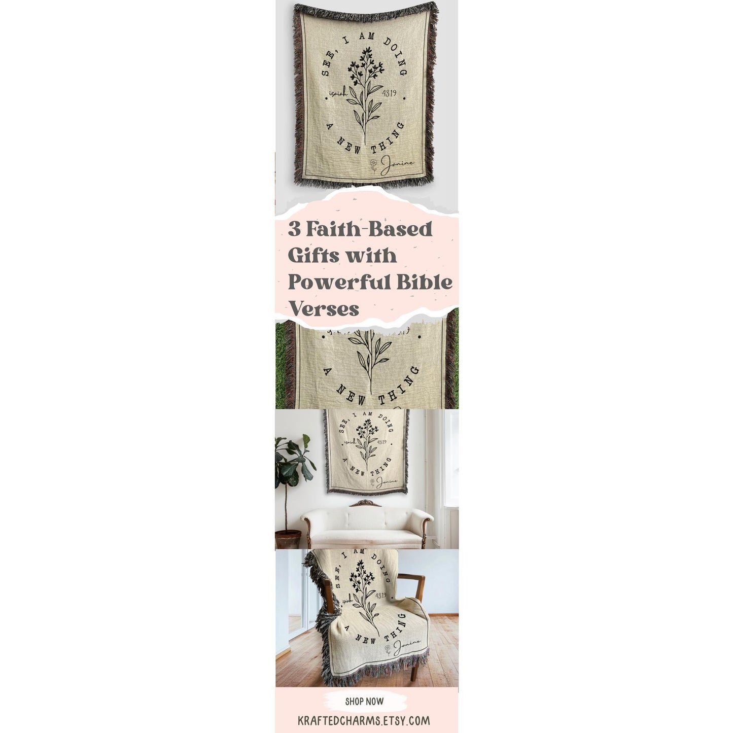 3 Faith-Based 
Gifts with Powerful Bible Verses