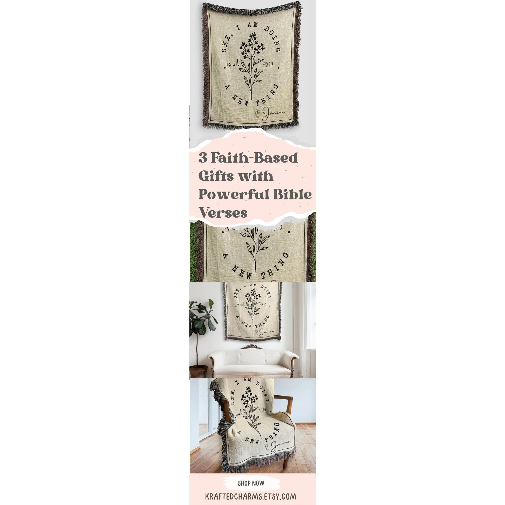 3 Faith-Based 
Gifts with Powerful Bible Verses