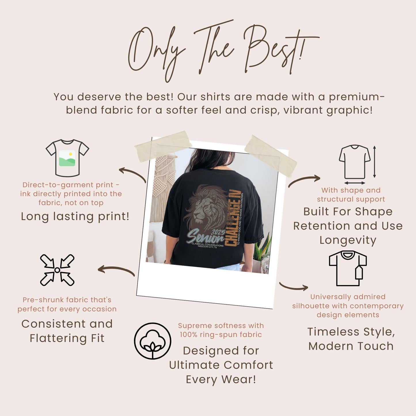 Personalized CC Challenge IV Shirt Gift For CC Challenge 4 Director Tee Class Of 2025 Year End Gift Classical Conversations Tutor Gift