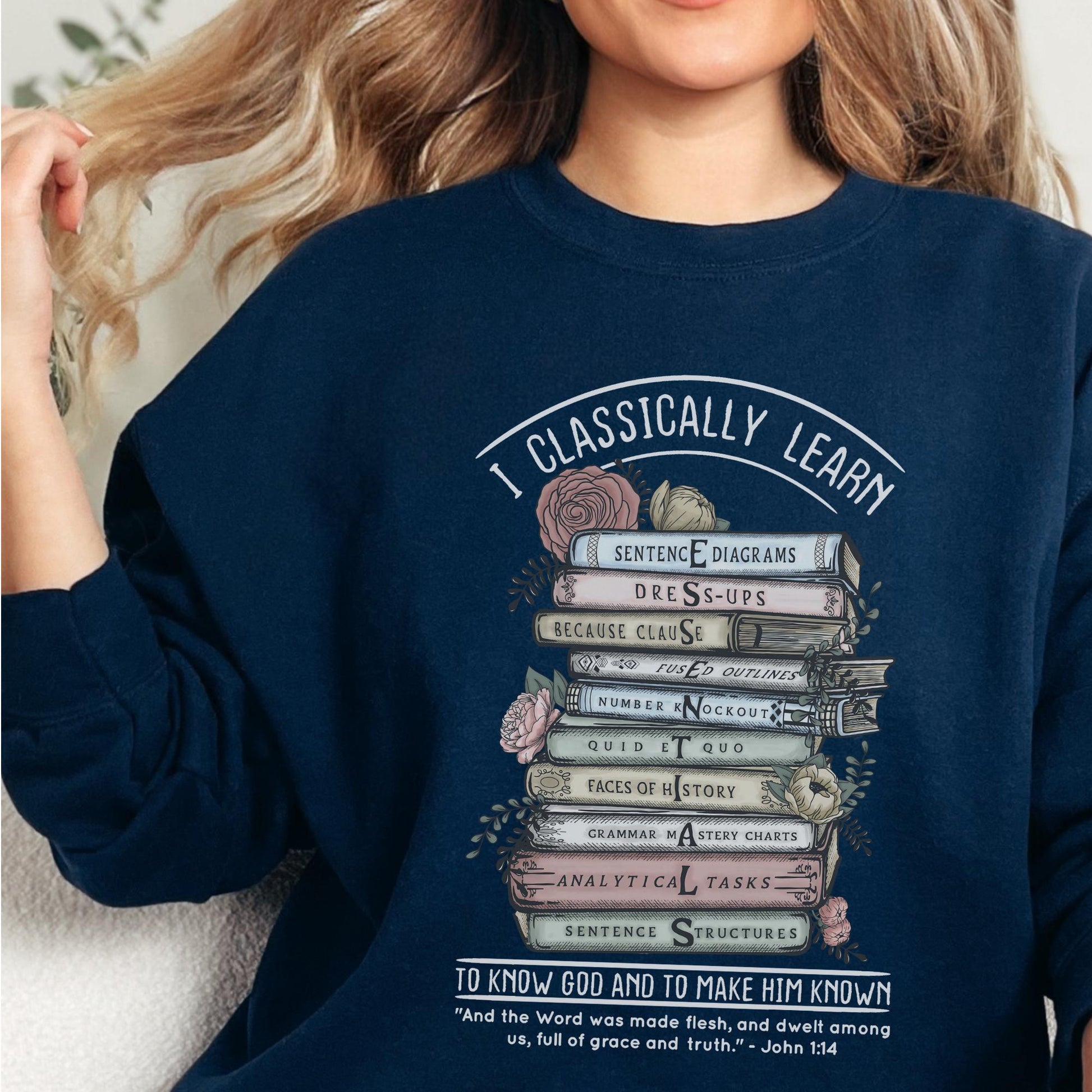 CC Essentials Sweatshirt Gift For CC Tutor Classical Conversations First Day Gift Essentials Tutor Gift Sweater CC Director Foundations