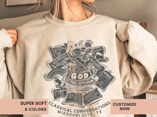 Personalized CC Cycle 1 Sweatshirt Gift For Classical Conversations Tutor