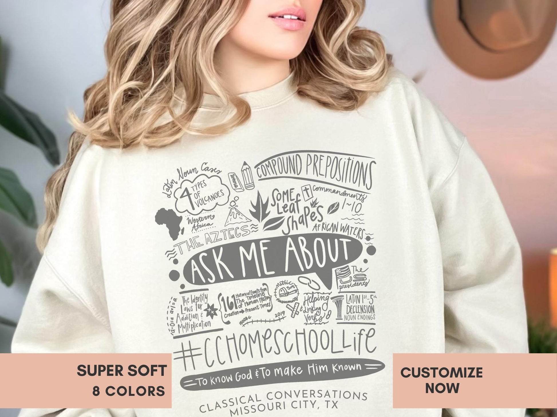 Personalized CC Cycle 1 Sweatshirt Gift For CC Tutor Classical Conversations Cycle 1 Sweatshirt First Day Gift CC Director Foundations