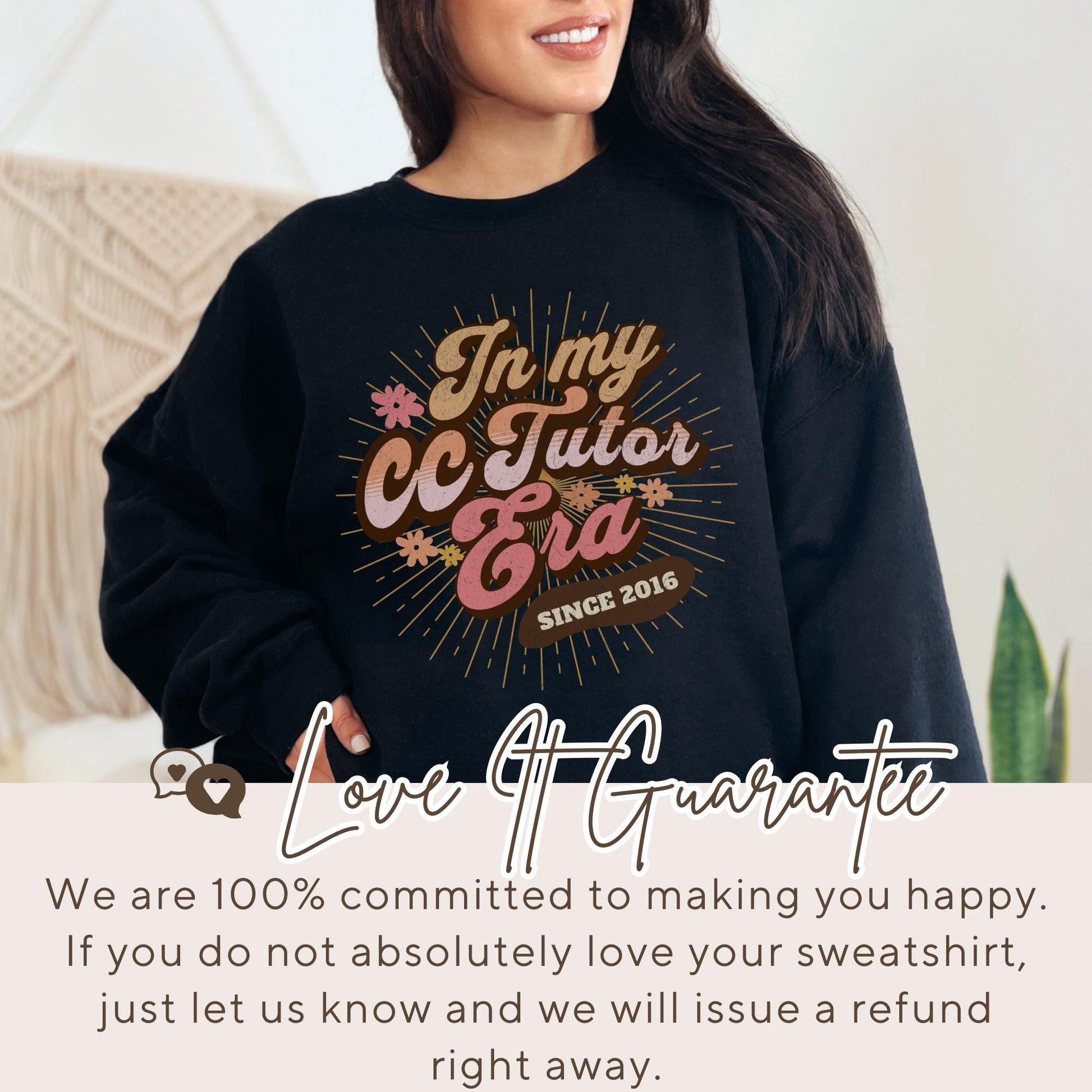 Custom CC Tutor Era Tutor Gifts Sweatshirt