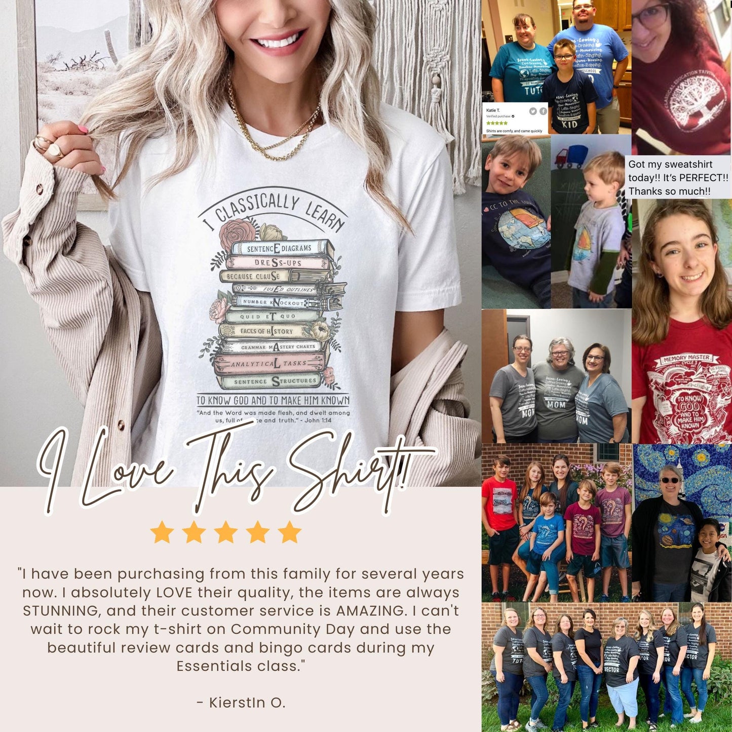 Homeschool Mom Shirt Classical Conversations Grammar Tee