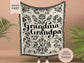 Grandma And Grandpa Woven Blanket Gift For Grandparents Tapestry Grandparents Day Gift Grandparents Throw Gift From Grandkids