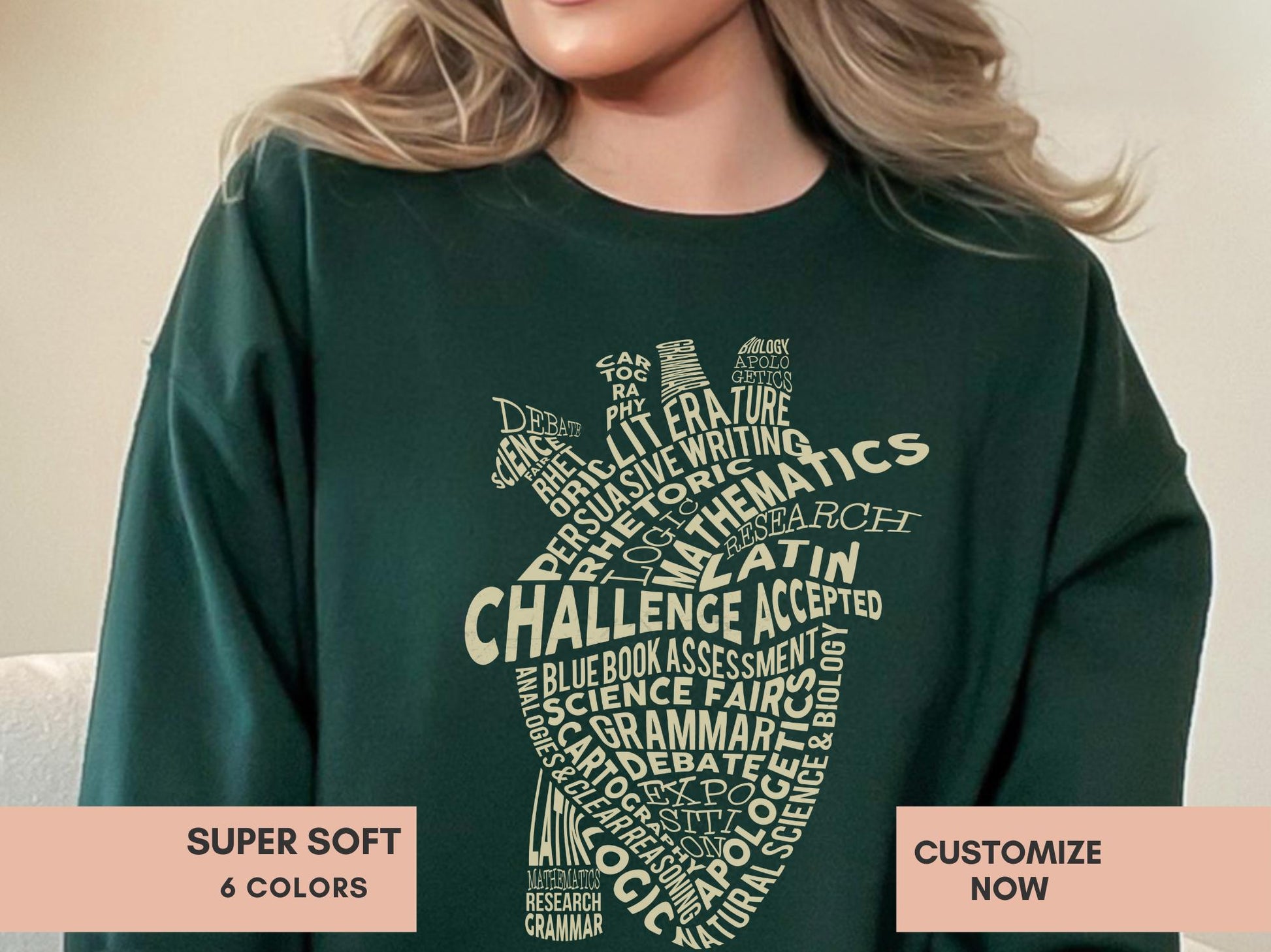 CC Challenge A Sweatshirt Homeschool Mom Shirt