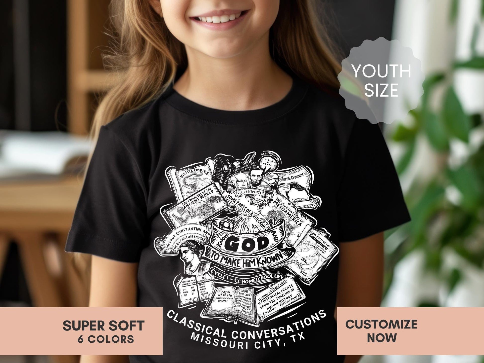 Personalized CC Cycle 1 Shirt Gift For CC Student Classical Conversations Cycle 1 First Day Gift Cycle 1 Tshirt CC Foundations Ancient Youth