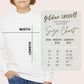 Van Gogh CC Cycle 2 Youth Sweater Personalized Classical Conversations Youth Sweatshirt Homeschool Sweater Custom Crewneck Gift for Student