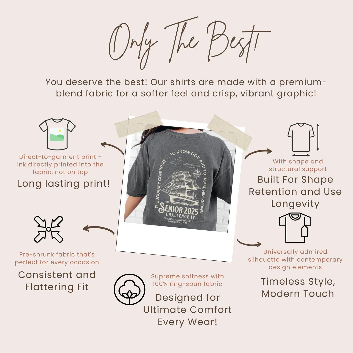 Personalized CC Senior Shirt Gift For Challenge IV Graduate Tee CC High School Grad Gift Challenge 4 End Of Homeschool Gift To Know God