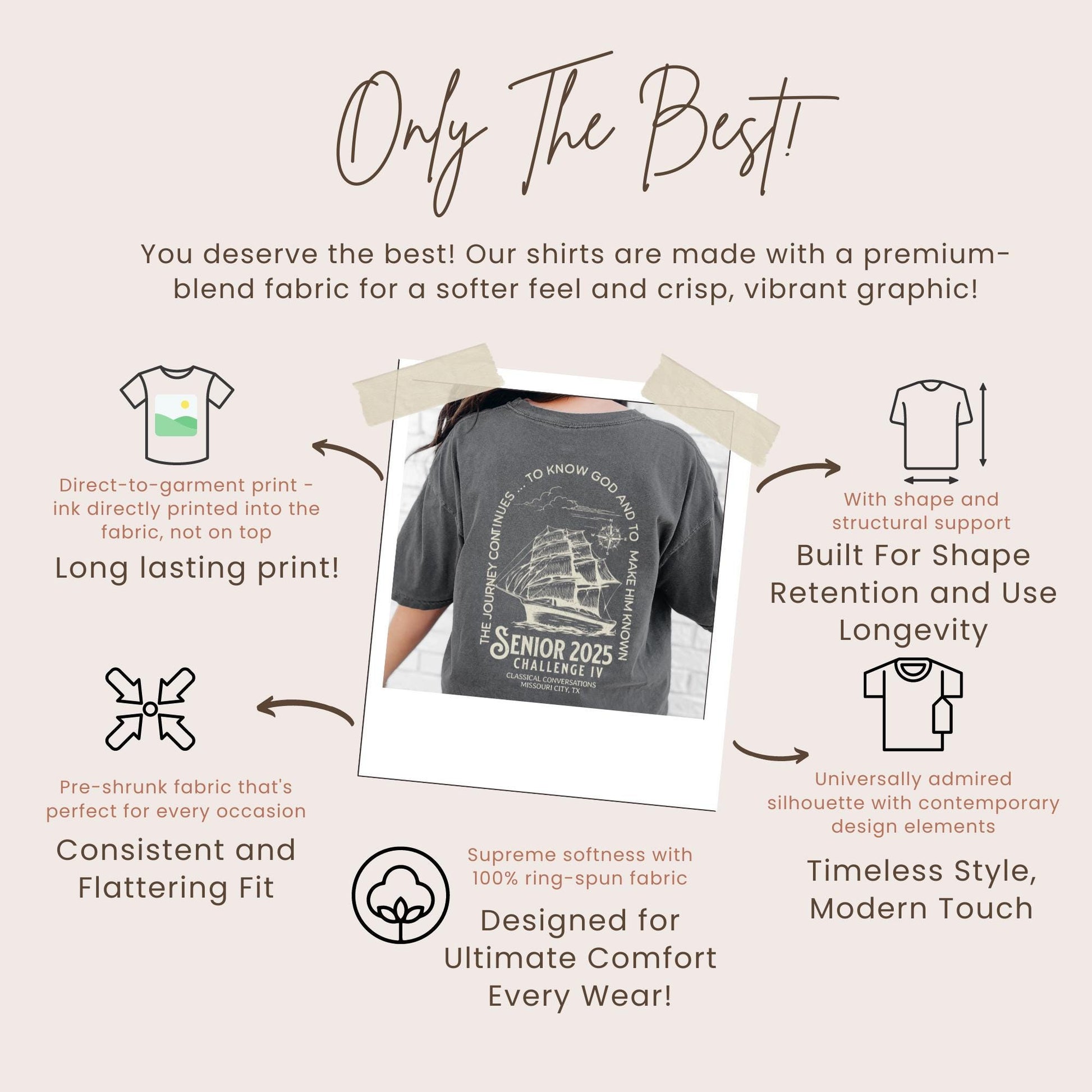 Personalized CC Senior Shirt Gift For Challenge IV Graduate Tee CC High School Grad Gift Challenge 4 End Of Homeschool Gift To Know God