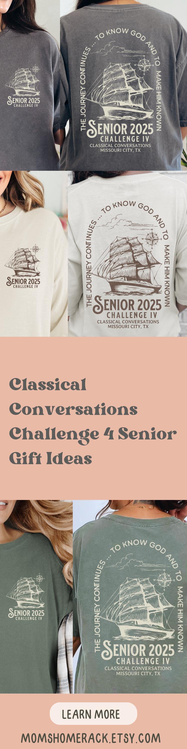 Classical Conversations Challenge 4 Senior Gift Ideas