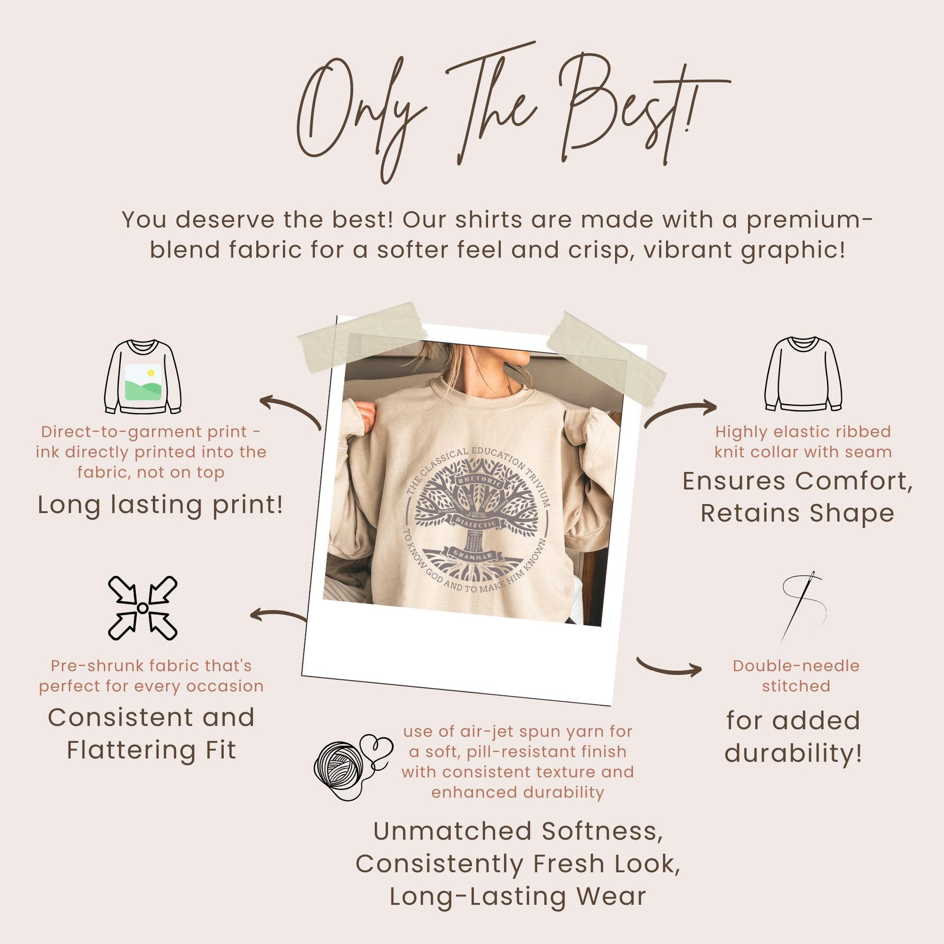 CC Trivium Tree Sweater Classical Conversations Sweatshirt Trivium Tree Homeschool Pullover Custom CC Director Crewneck Gift for CC Tutor