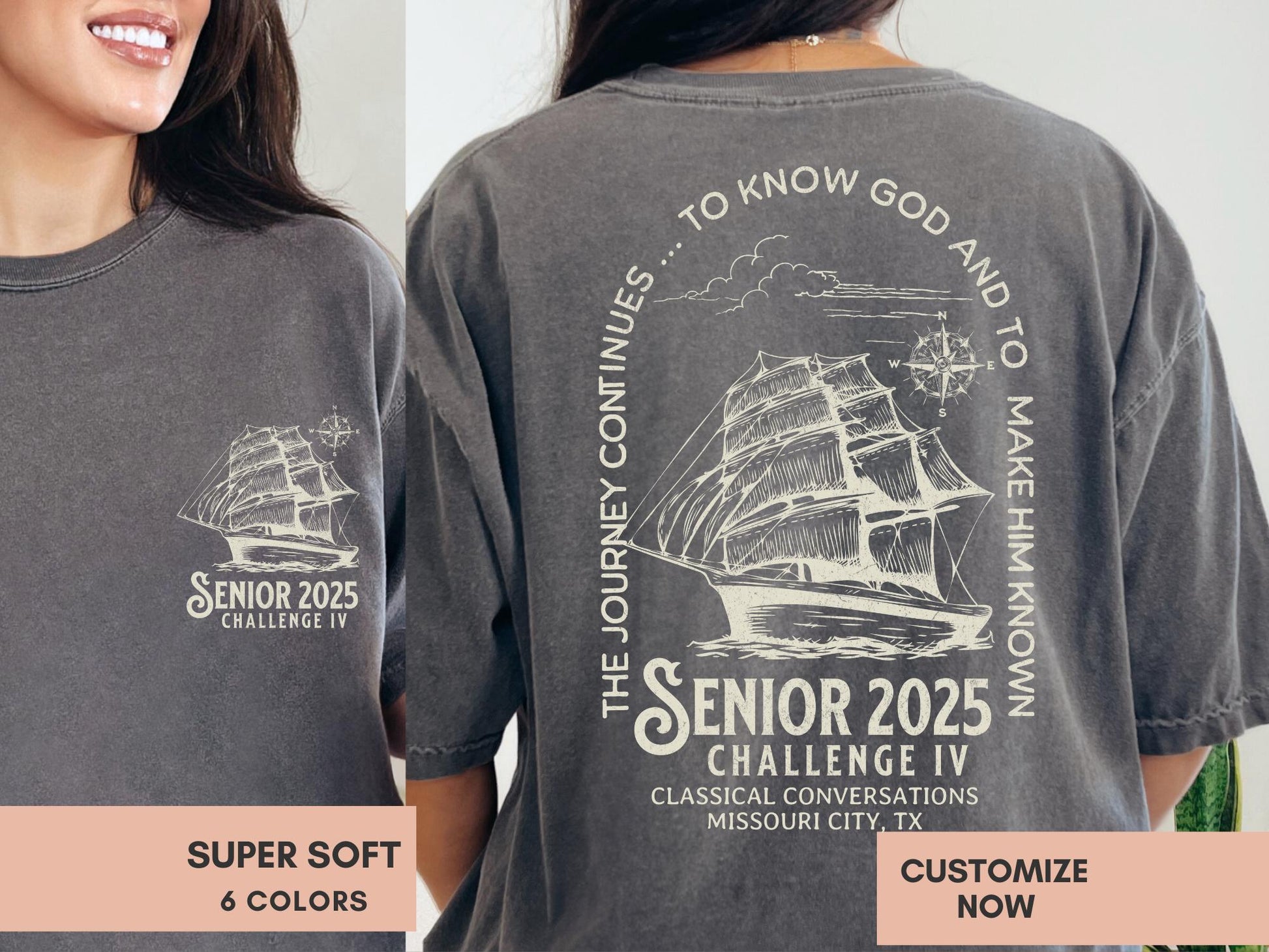 Personalized CC Senior Shirt Gift For Challenge IV Graduate