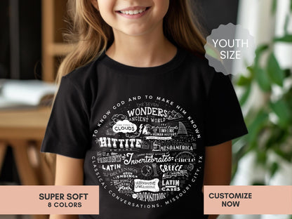 Personalized Cycle 1 Shirt Gift For CC Student Classical Conversations Cycle 1 T-Shirt First Day Gift Foundation Tee To Know God Youth