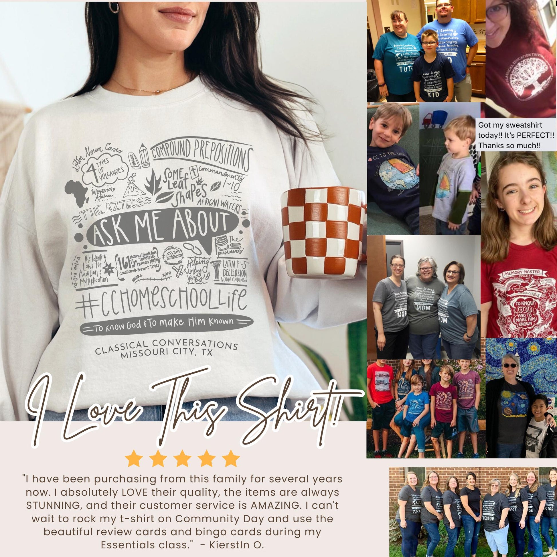 Personalized CC Cycle 1 Sweatshirt Gift For CC Tutor Classical Conversations Cycle 1 Sweatshirt First Day Gift CC Director Foundations