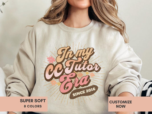 CC Tutor Gift Homeschool Sweater Personalized Classical Conversations Foundations Tutor Shirt
