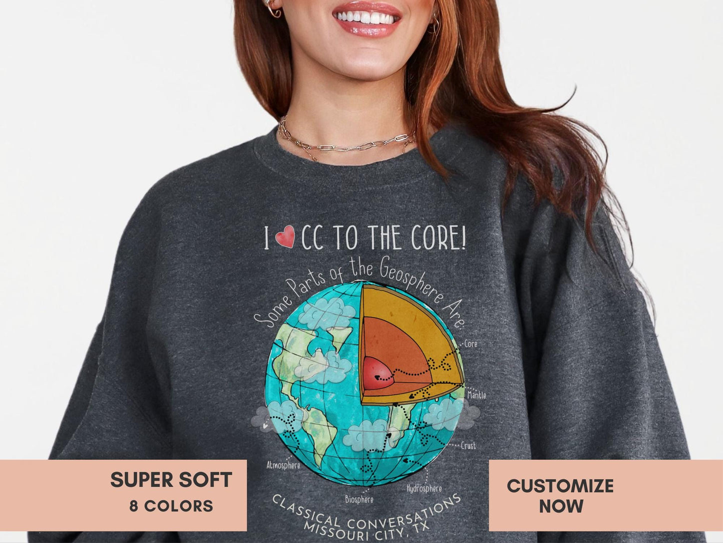 Personalized CC Cycle 1 Geosphere Sweatshirt