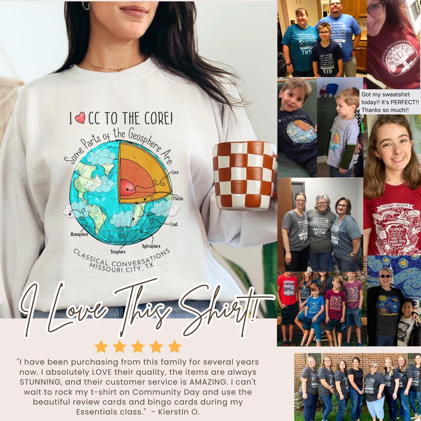 First Day Gift CC Tutor Sweatshirt