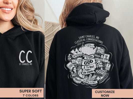 Custom CC Cycle 3 Graphic Hoodie Christian Sweatshirt