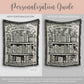 Personalized CC Challenge II Reading Woven Blanket Gift For CC Director Challenge 2 Student Year End Gift Challenge 2 Director Throw Gift