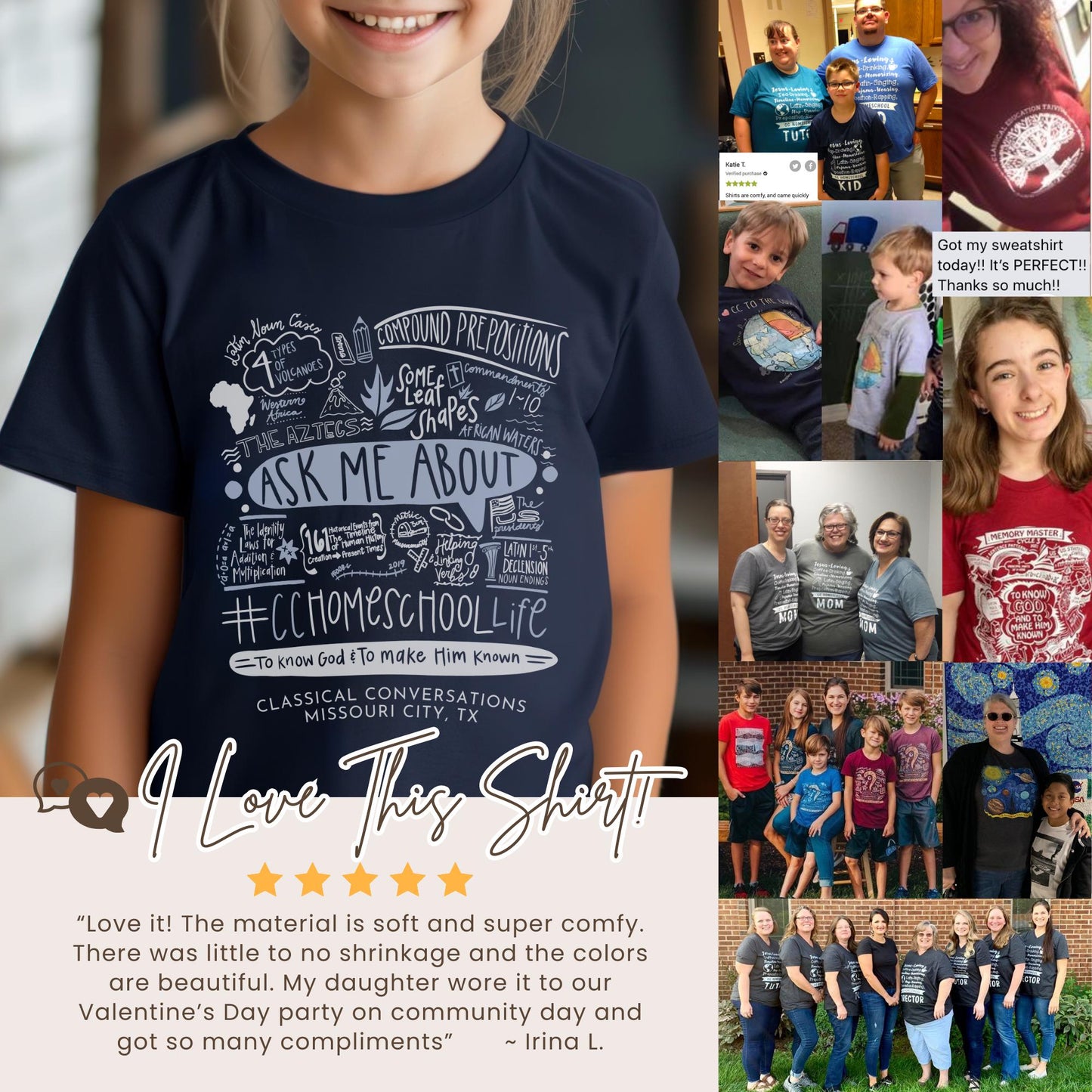 Classical Conversations Cycle 1 Tshirt