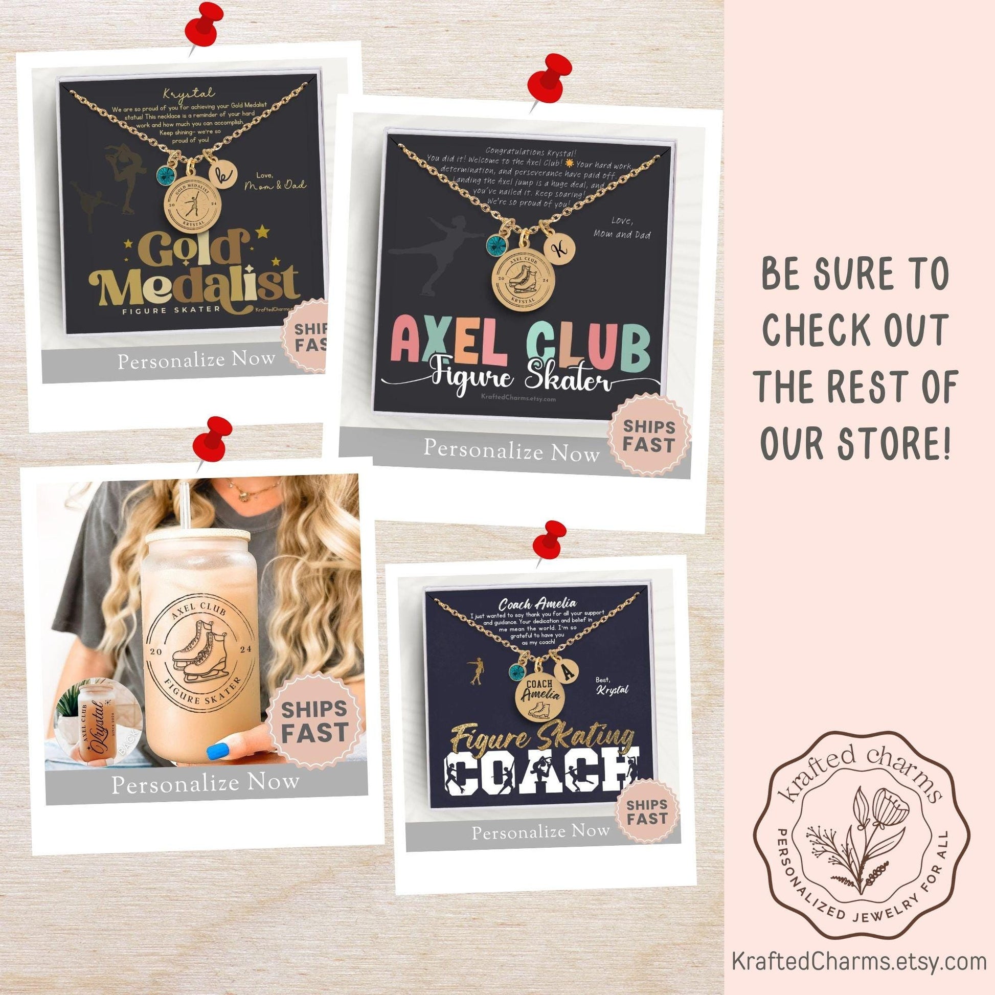 Personalized Wooden Ice Skate Bag Tag For Skater Valentine Gift Wrapping Tag for Skater Christmas Ornament Competitive Figure Skating Coach
