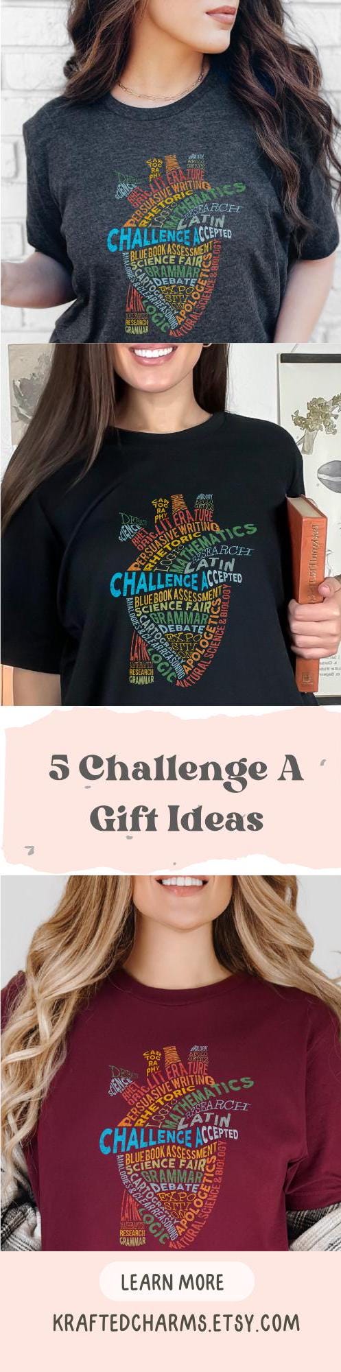 Challenge Accepted Homeschool Mom Shirt