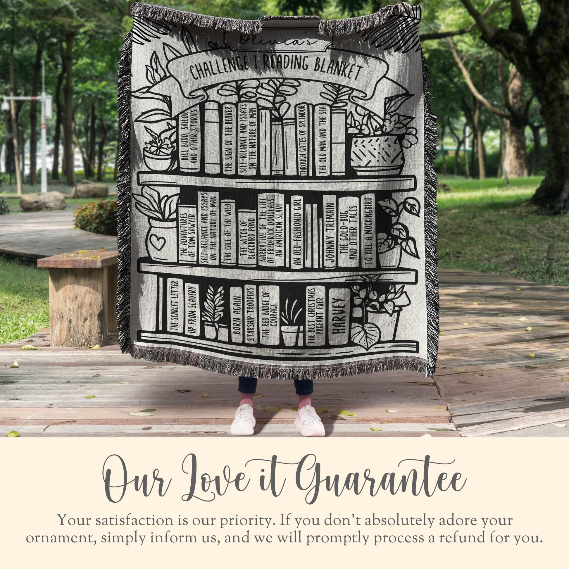 Personalized CC Challenge I Woven Blanket For Challenge I Director Throw Gift Challenge 1 Director Blanket CC Challenge I Reading Blanket