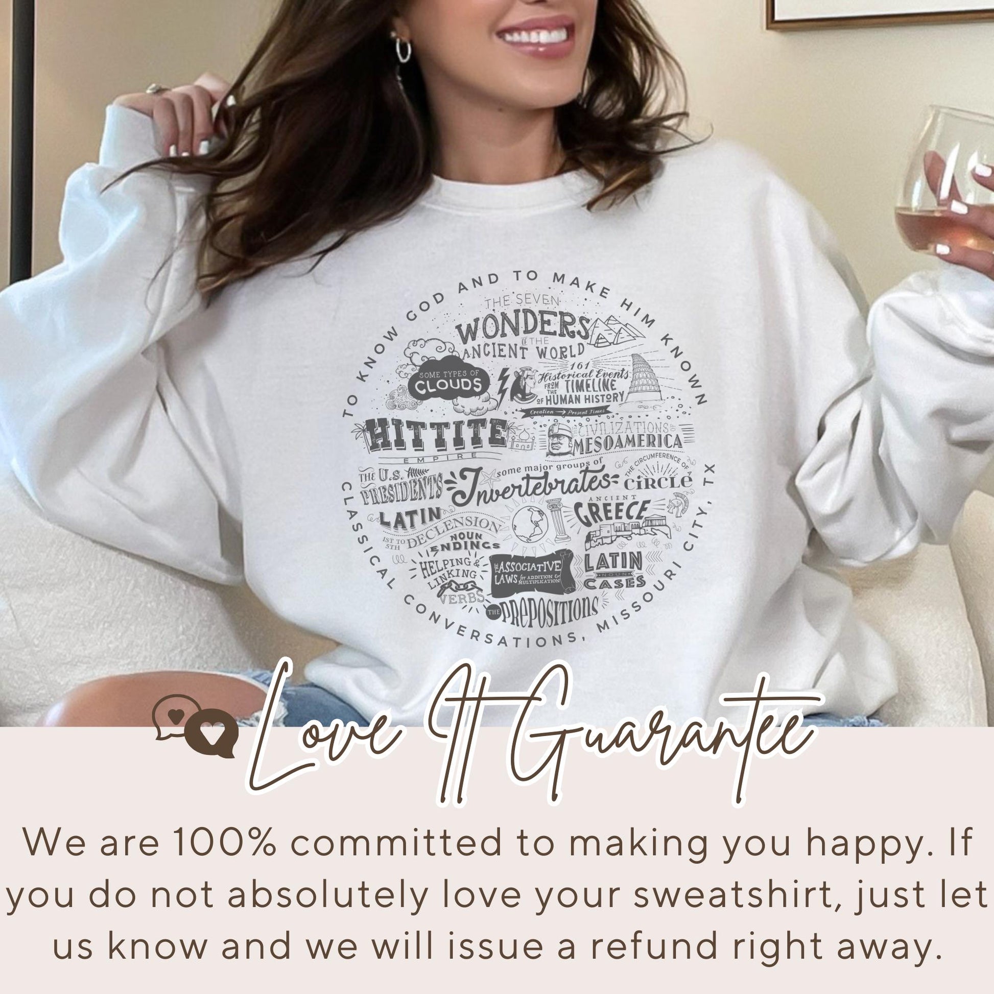 Personalized CC Cycle 1 Facts Sweatshirt Gift For CC Tutor Classical Conversation First Day Gift Cycle 1 Sweatshirt CC Director Sweatshirt