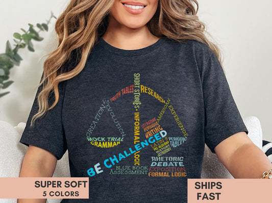 CC Challenge B Homeschool Shirt Mock Trial Homeschool Tshirt Homeschool Mom Shirt CC Challenge Shirt Home-Schooling Tee Home Schooling Swag