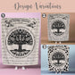 Personalized CC Trivium Tree Minky Blanket Gift For Classical Conversations Tutor Dorm Tapestry Year End Director Gift CC Student Keepsake