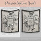 Personalized Grandma of the Groom Woven Blanket Gift for Groom Grandma Tapestry Wedding Day Gift Grandmother Keepsake Blanket From Bride
