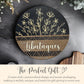 Personalized Family Name Wooden Sign Gift for Family Housewarming Gift Family Name Wooden Sign Wall Decor Couple Anniversary Gift Year Est.
