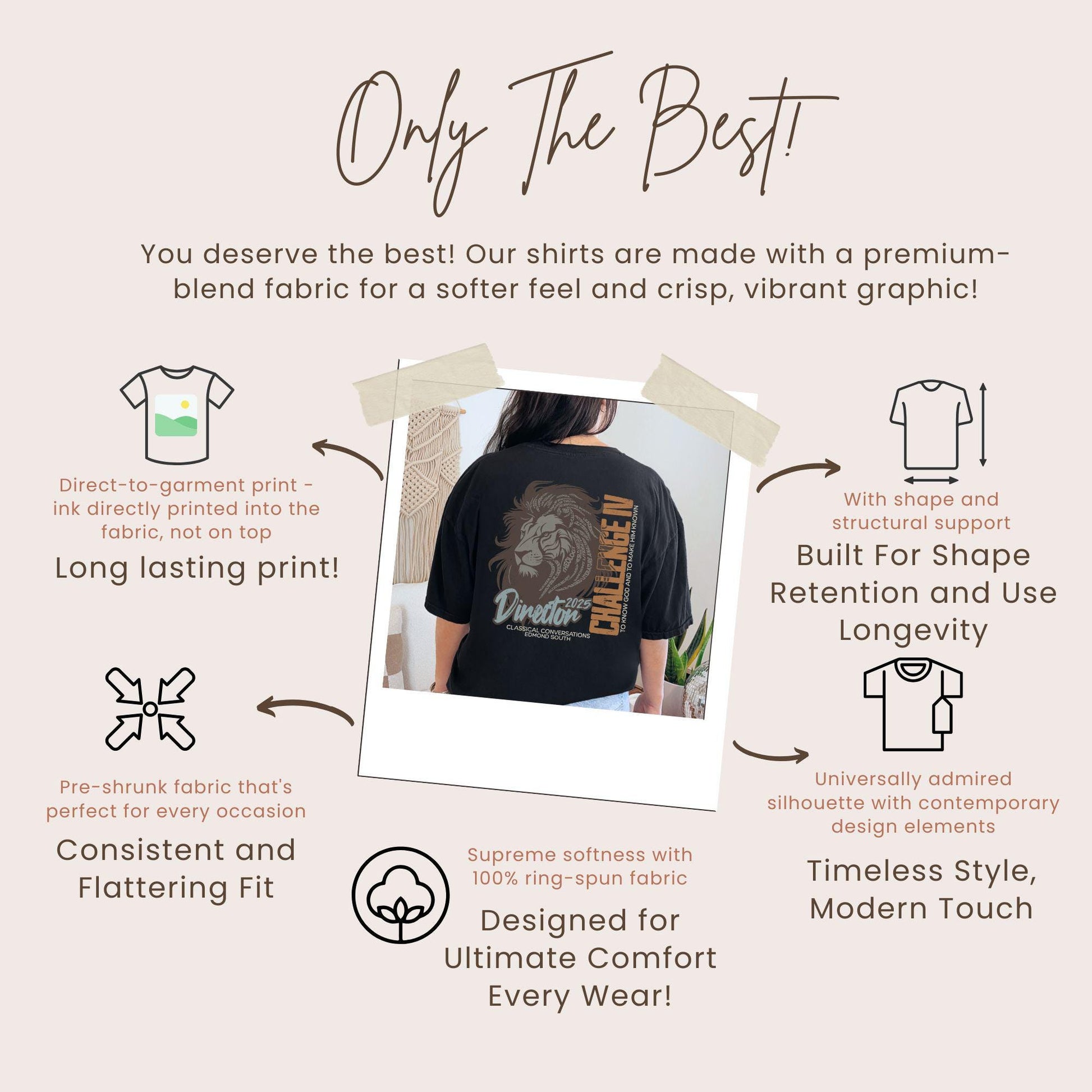 Personalized CC Challenge IV Director Shirt Challenge IV Director Gift Classical Conversations Challenge Director Tee End of School Gift