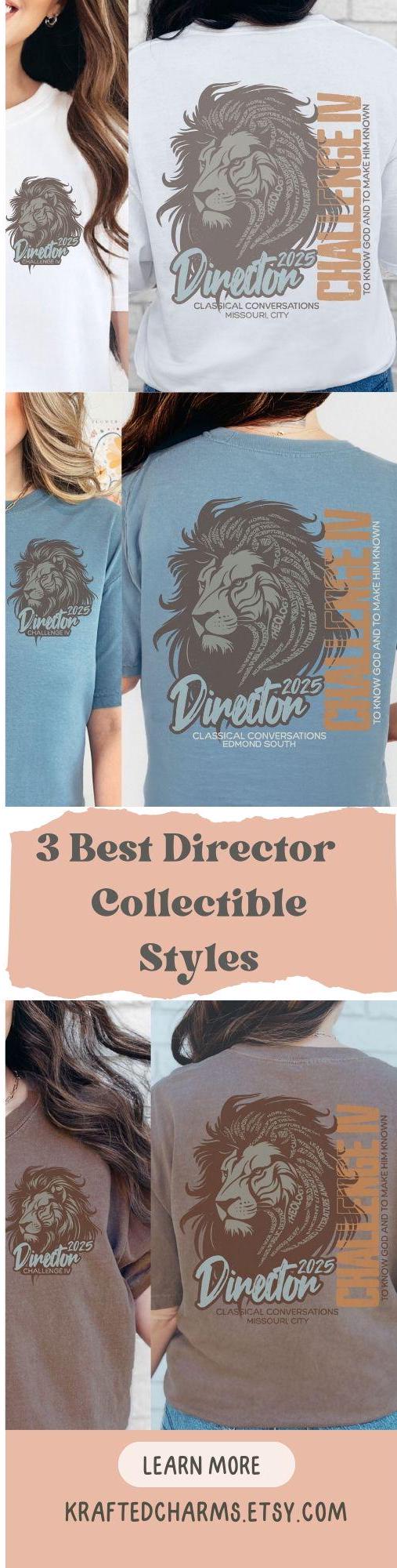 Personalized CC Challenge IV Director Shirt Challenge IV Director Gift Classical Conversations Challenge Director Tee End of School Gift