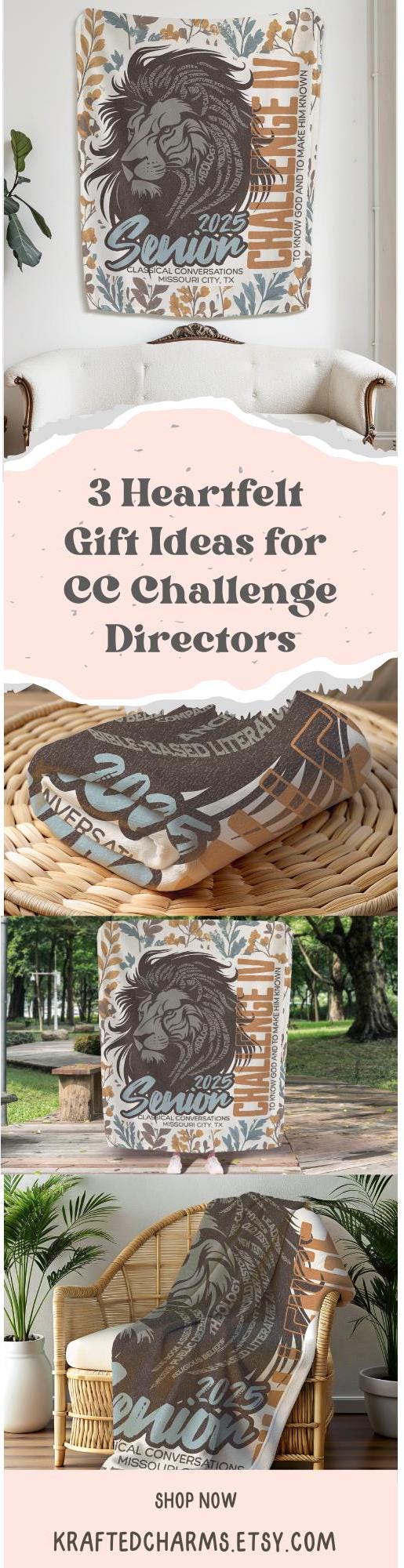 Personalized CC Challenge IV Minky Blanket Gift For CC Challenge 4 Director Cozy Blanket Class Of 2025 Gift Classical Conversations Blanket