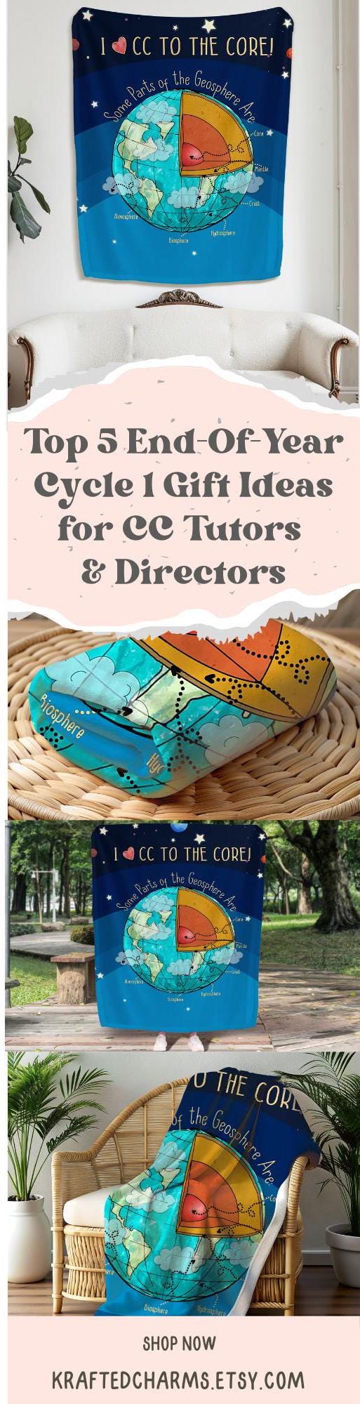 Personalized Cycle 1 Geosphere Minky Blanket Gift For Classical Conversations Tutor Plush Blanket CC Director Throw CC Homeschool Blanket