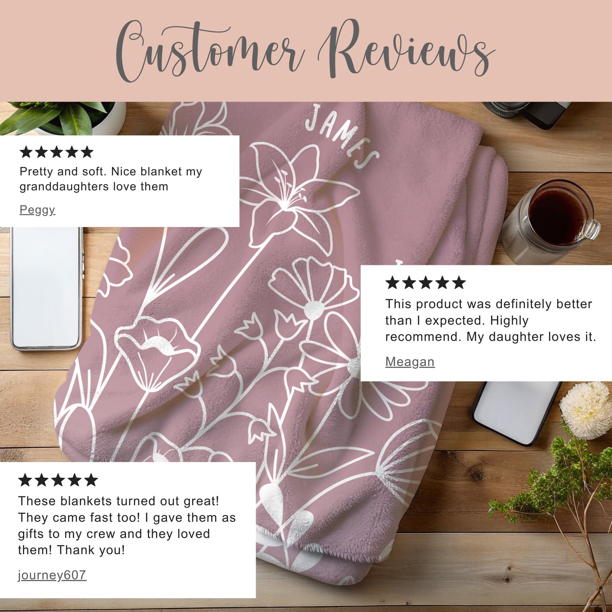 Gigi Fleece Blanket
Gigi Plush blanket