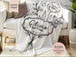 Personalized Maid of Honor Minky Blanket