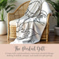 Mothers day gift
New Mom Faceless fleece blanket