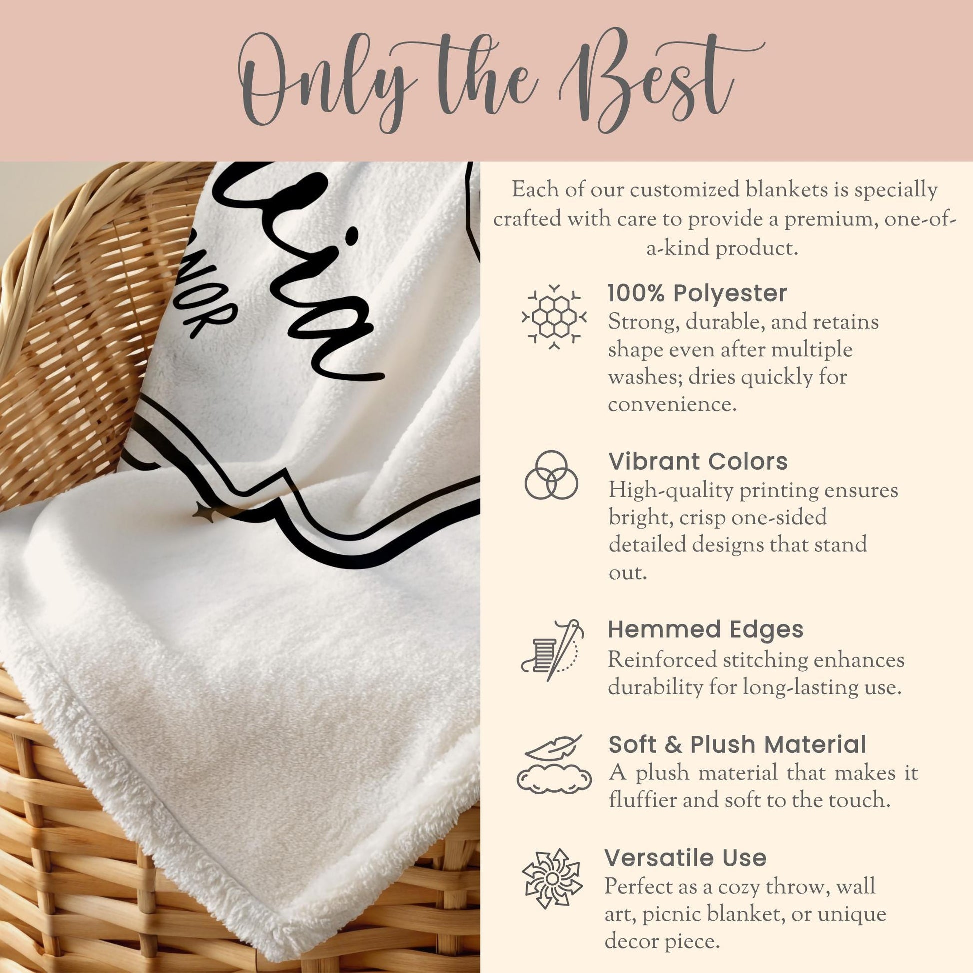 Personalized Maid of Honor Minky Blanket Gift for Maid of Honor Throw Wedding Proposal Gift Maid of Honor Plush Blanket Bridal Party Gift