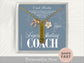 Figure Skating Coach Necklace 
Gift for Figure Skating Coach Bar Necklace