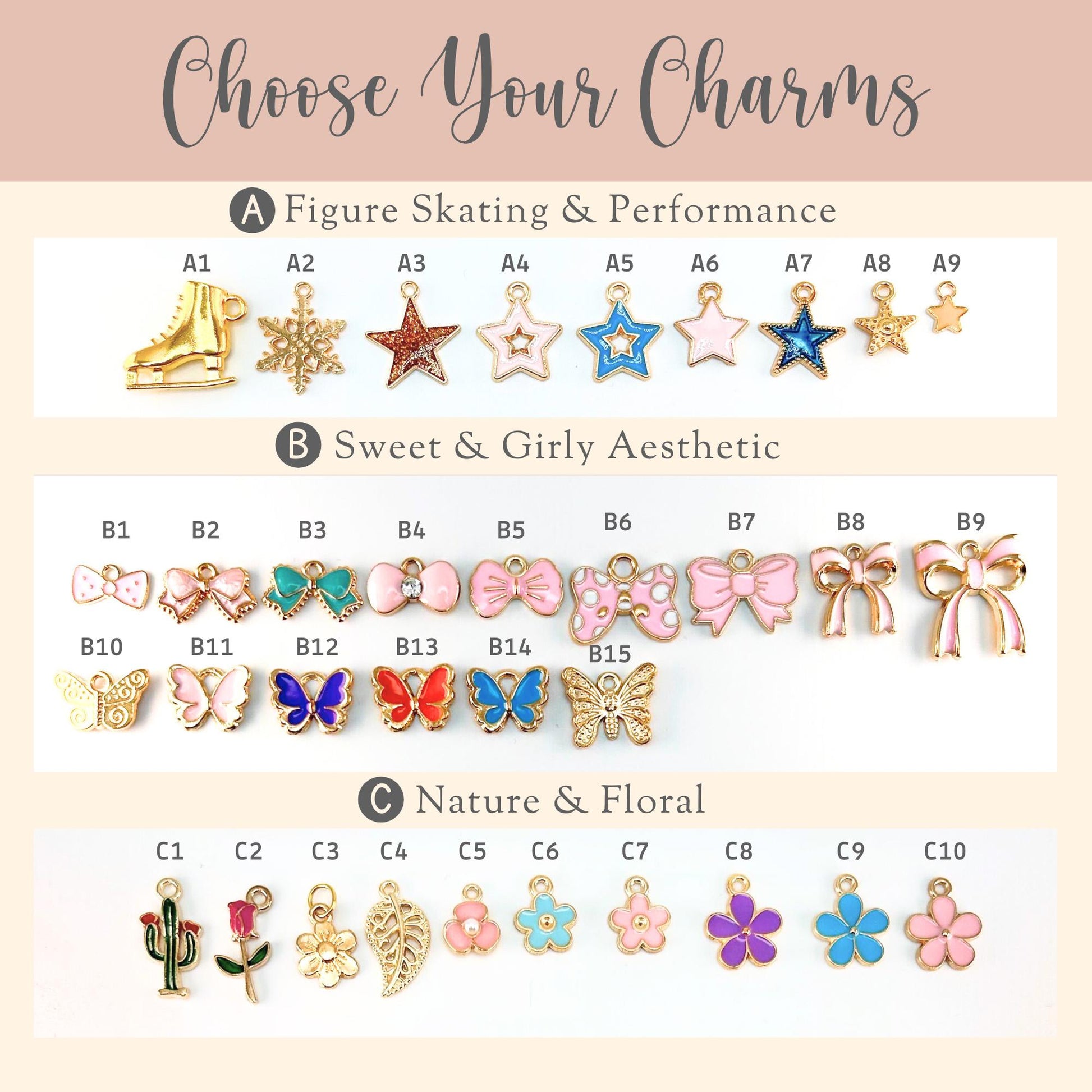 Ice Skating Coach Charm Necklace 
Skate Coach Thank You