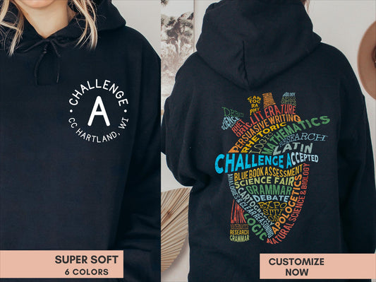 Personalized CC Challenge A Sweatshirt
CC Challenge A Hoodie