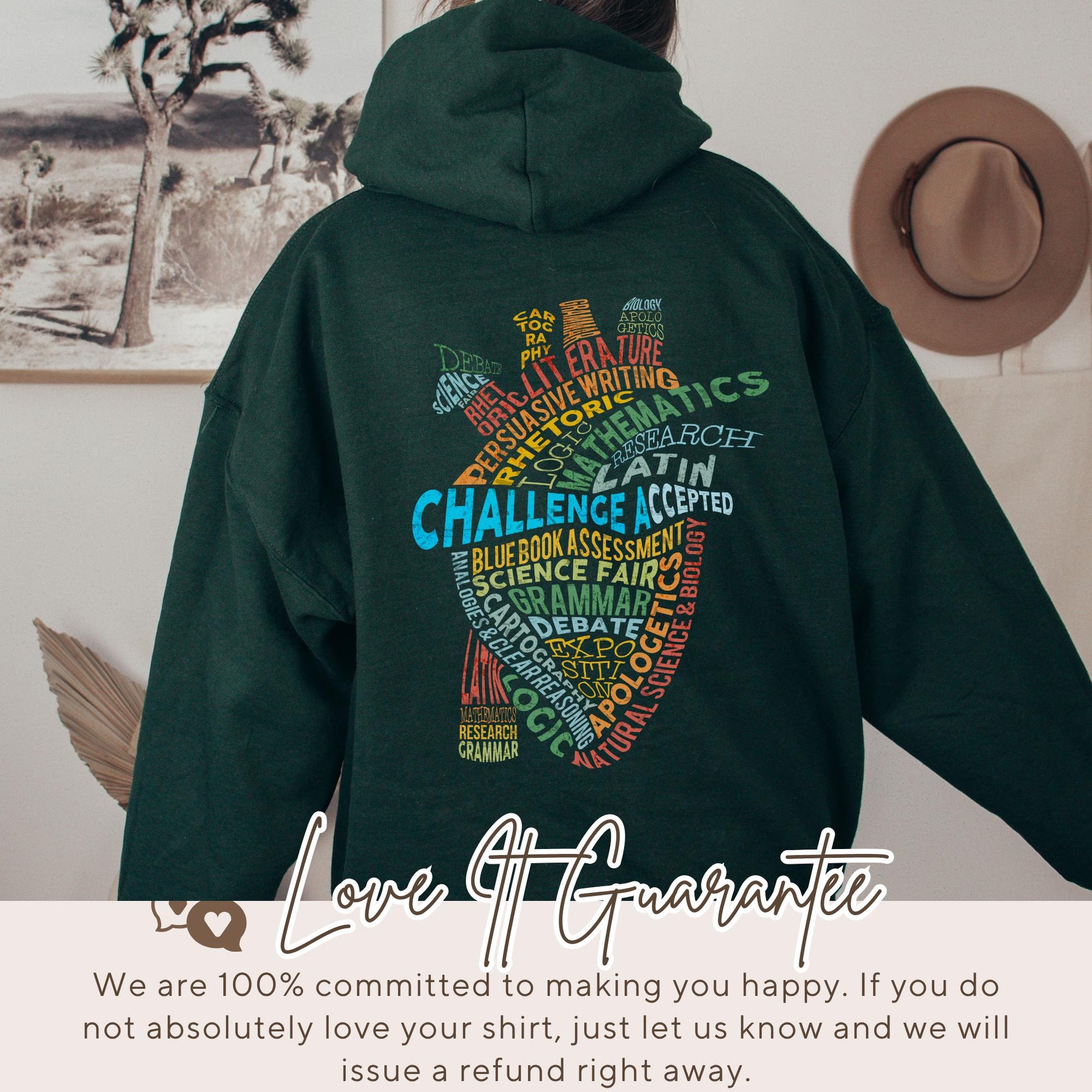 Personalized CC Challenge A Sweatshirt Gift for CC Challenge Director Sweater Year End Gift Classical Conversations Challenge A Hoodie Heart