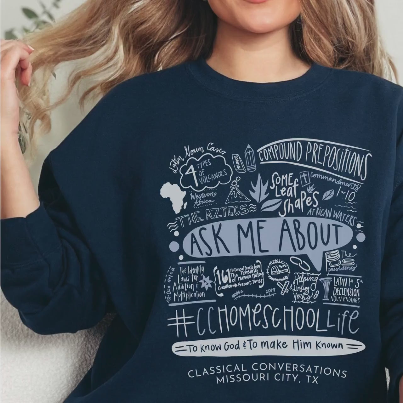 Personalized CC Cycle 1 Sweatshirt Gift For CC Tutor Classical Conversations Cycle 1 Sweatshirt First Day Gift CC Director Foundations